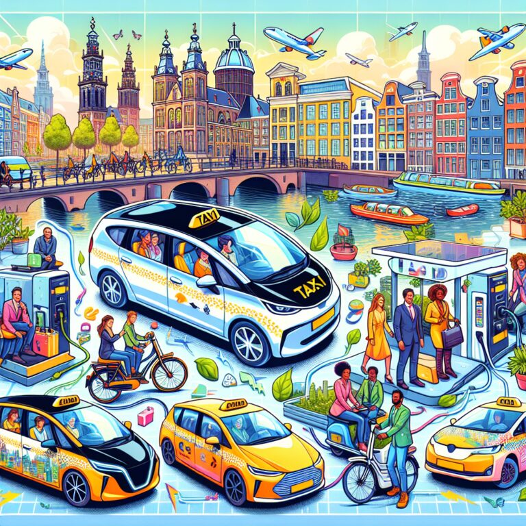 Technologische innovaties van elektrische taxi’s en hun impact op Amsterdam