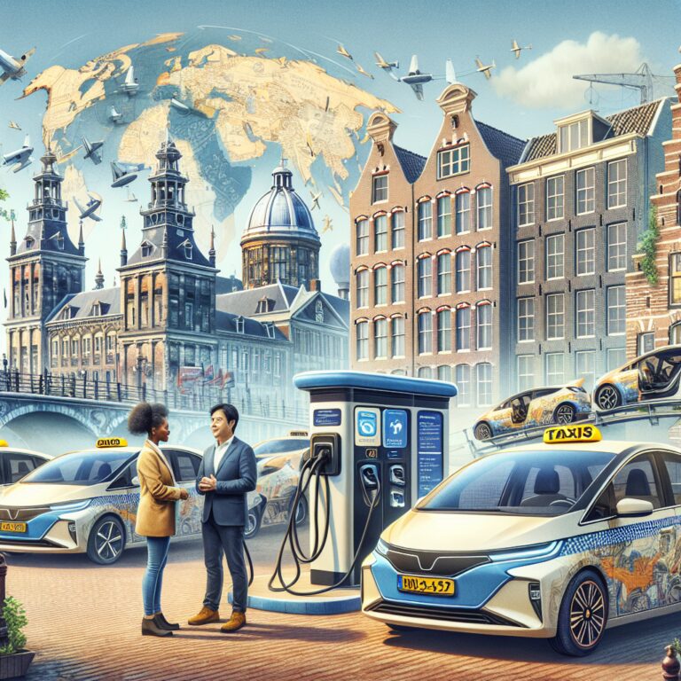 Uitdagingen en kansen voor elektrische taxi’s in Amsterdam en Europa