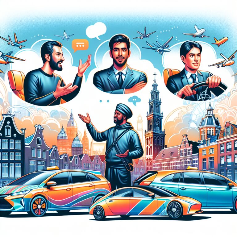 Ervaringen van chauffeurs van elektrische taxi’s in Amsterdam