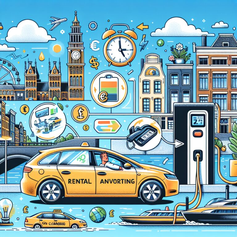 Uitdagingen en voordelen van elektrische taxi’s in Amsterdam voor verhuurbedrijven