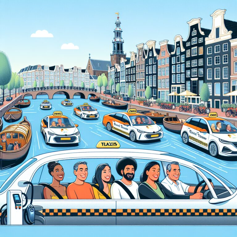 De impact van elektrische taxi’s op klanttevredenheid in Amsterdam