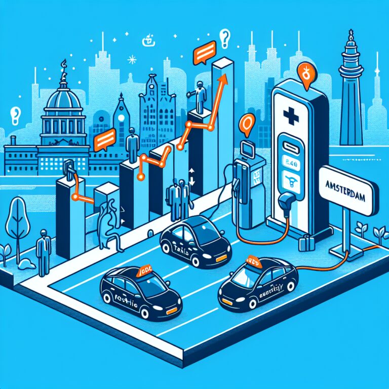 Economische impact van elektrische taxi’s op Amsterdamse werkgelegenheid